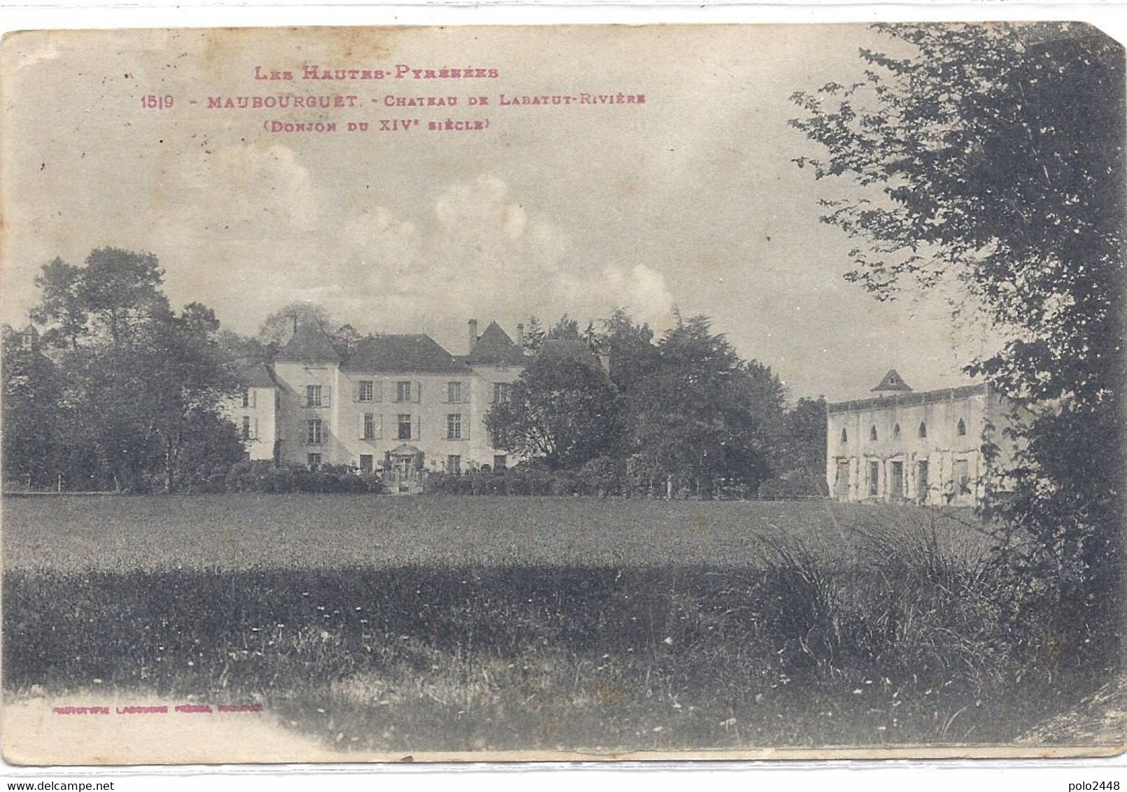 CPA - Maubourguet - Château De Labatut Rivière - Maubourguet