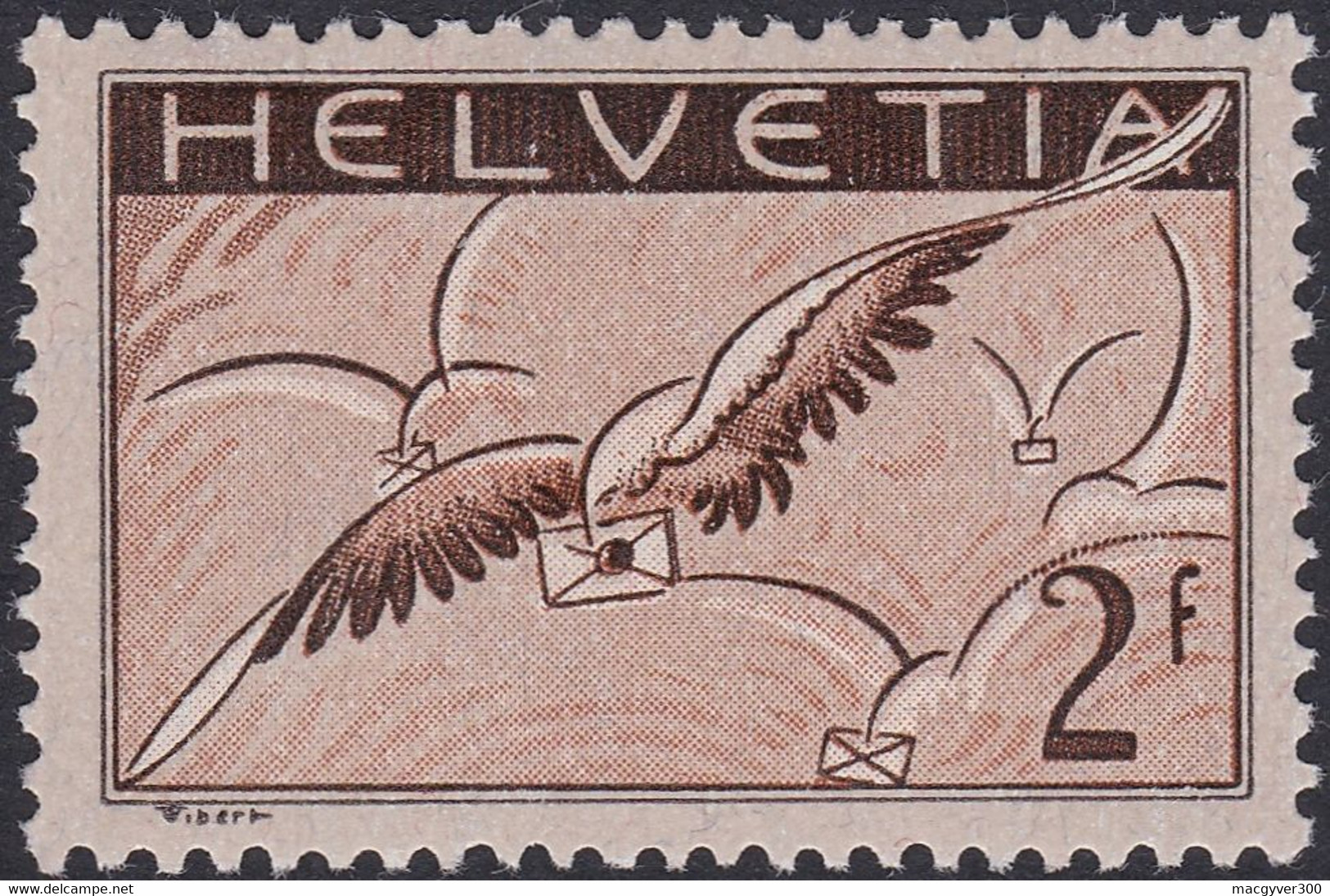 SUISSE, 1929-1937,  (Yvert 15b) - Ungebraucht