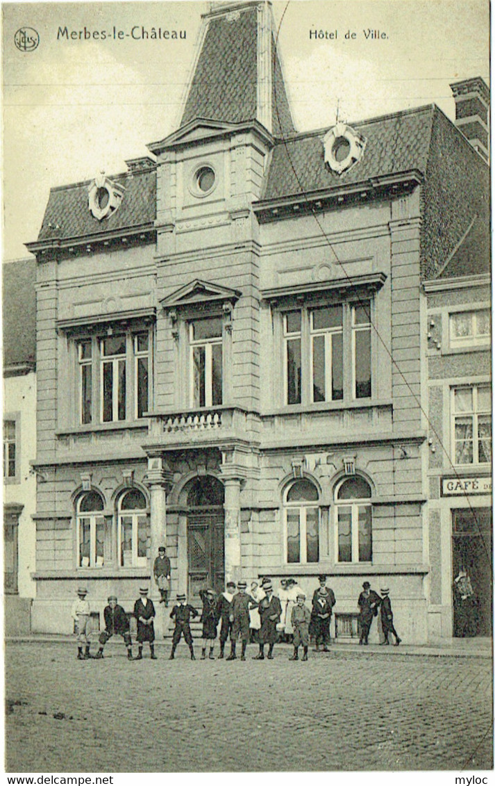 Merbes-le-Château. Hôtel De Ville. - Merbes-le-Château