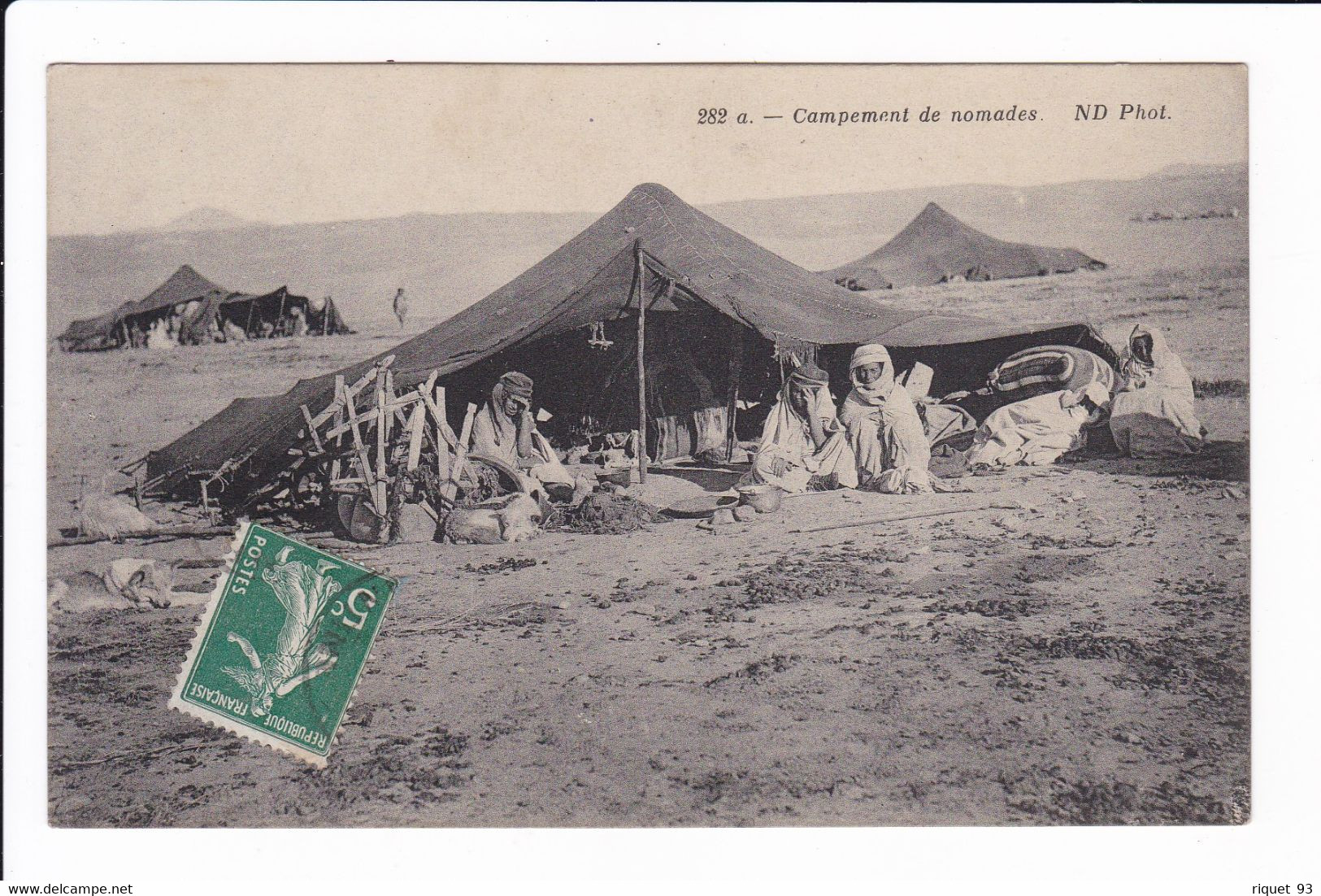 282 A. Campement De Nomades (près De Biskra) - Andere & Zonder Classificatie