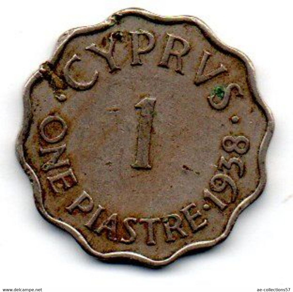 Chypre -  Piastre 1938 TTB - Cyprus