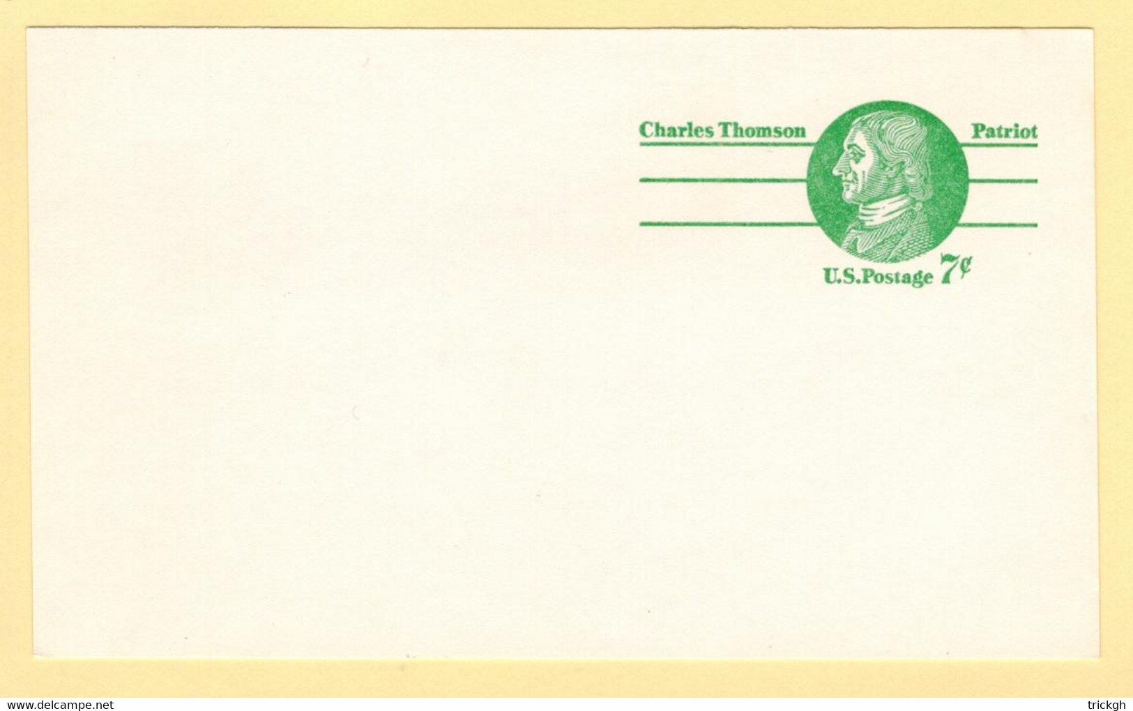 UX68 Charles Thomson Patriot - 1961-80