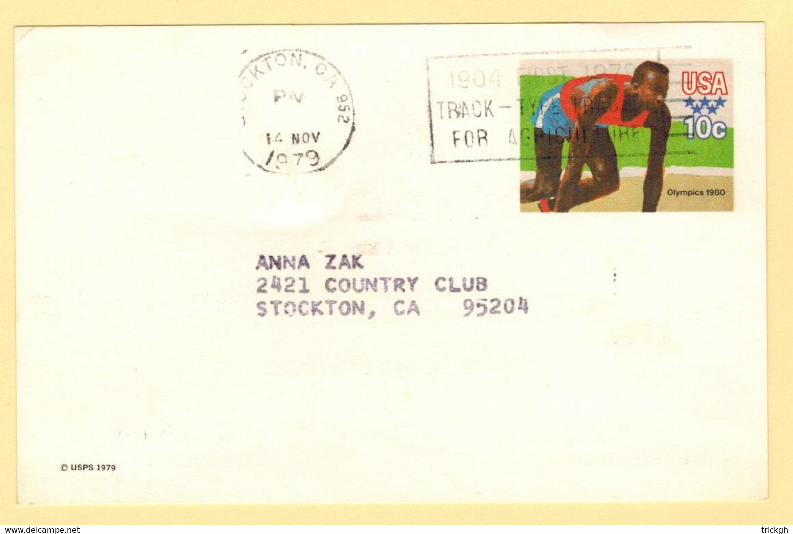 UX80 Stockton 1979 / Knobby's Clearance / Athletics Olympics 1980 - 1961-80