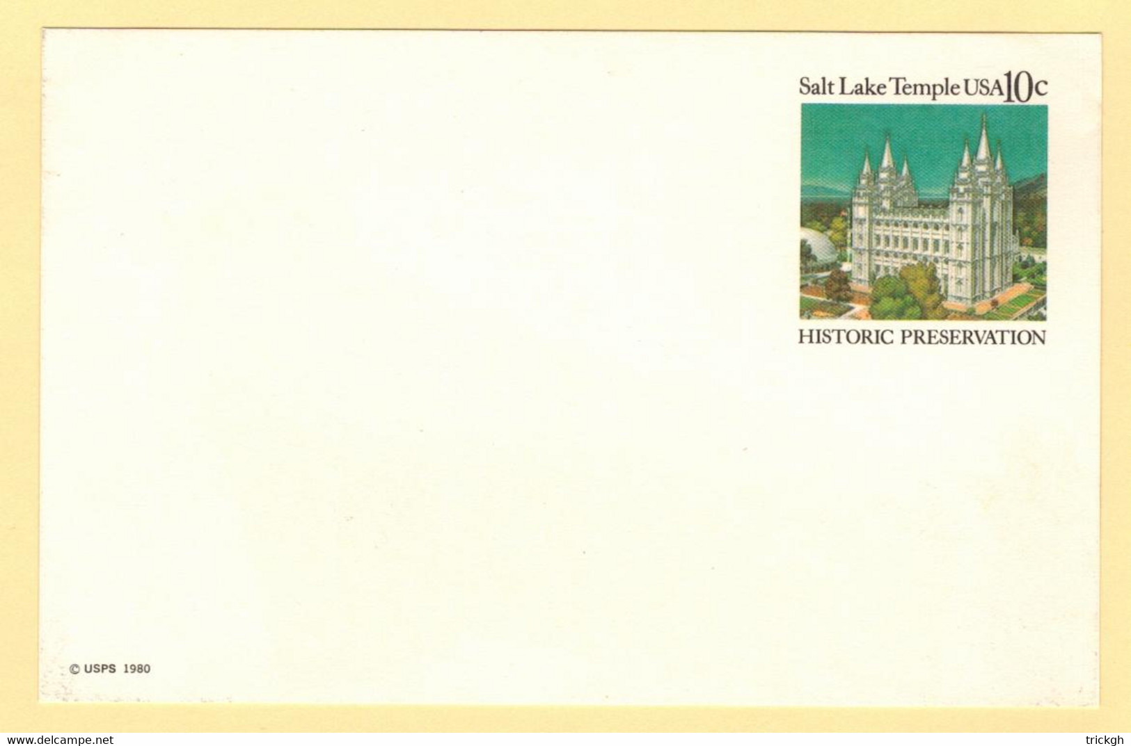 UX83 1980 Salt Lake Temple - 1961-80