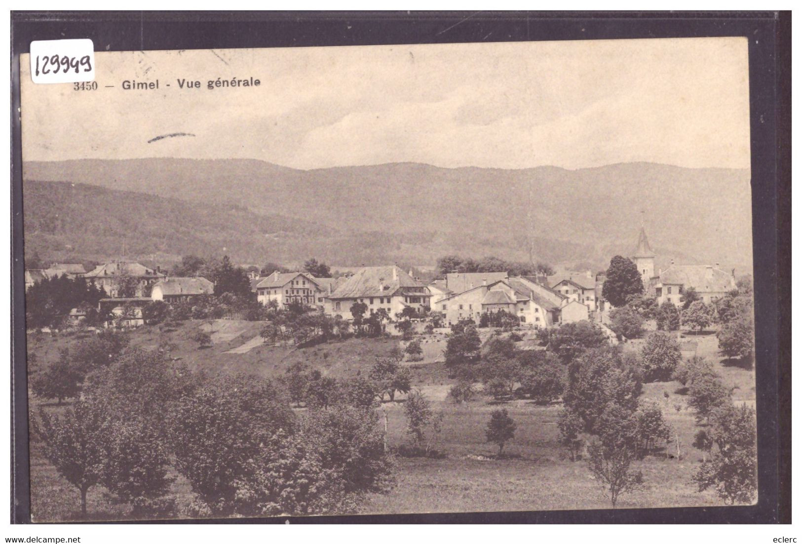 DISTRICT D'AUBONNE - GIMEL - TB - Gimel