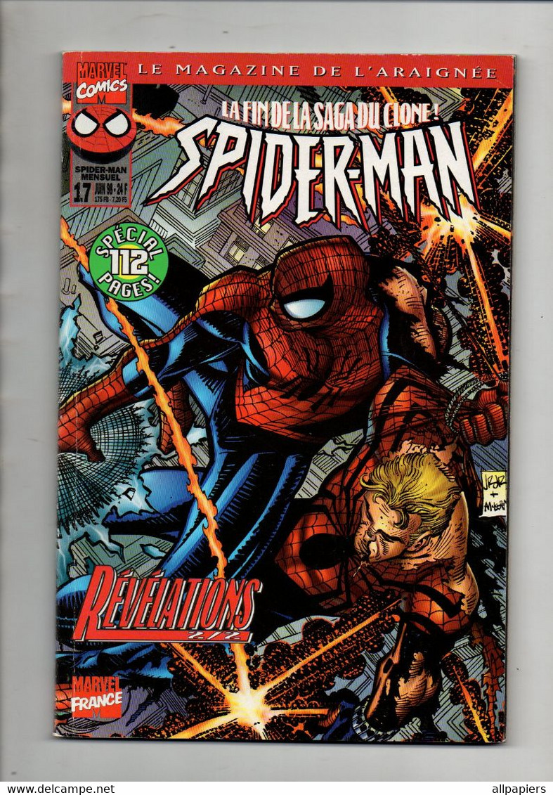 Comics Spider-Man N°17 La Fin De La Saga Clone - Révélations - L'aube D'une Nouvelle ère - Spéciale 112 Pages De 1998 - Spider-Man