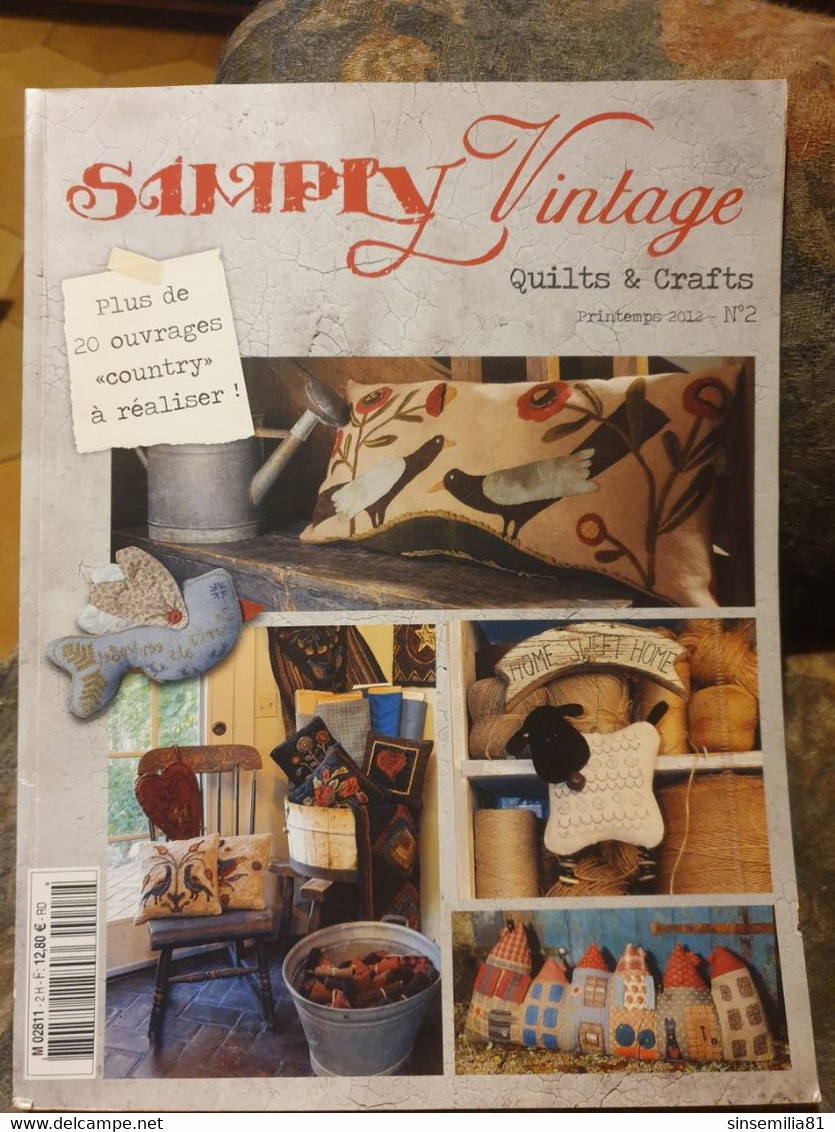 Samply Vintage 2 Plus De 20 Ouvrages De Country A Realiser - Maison & Décoration