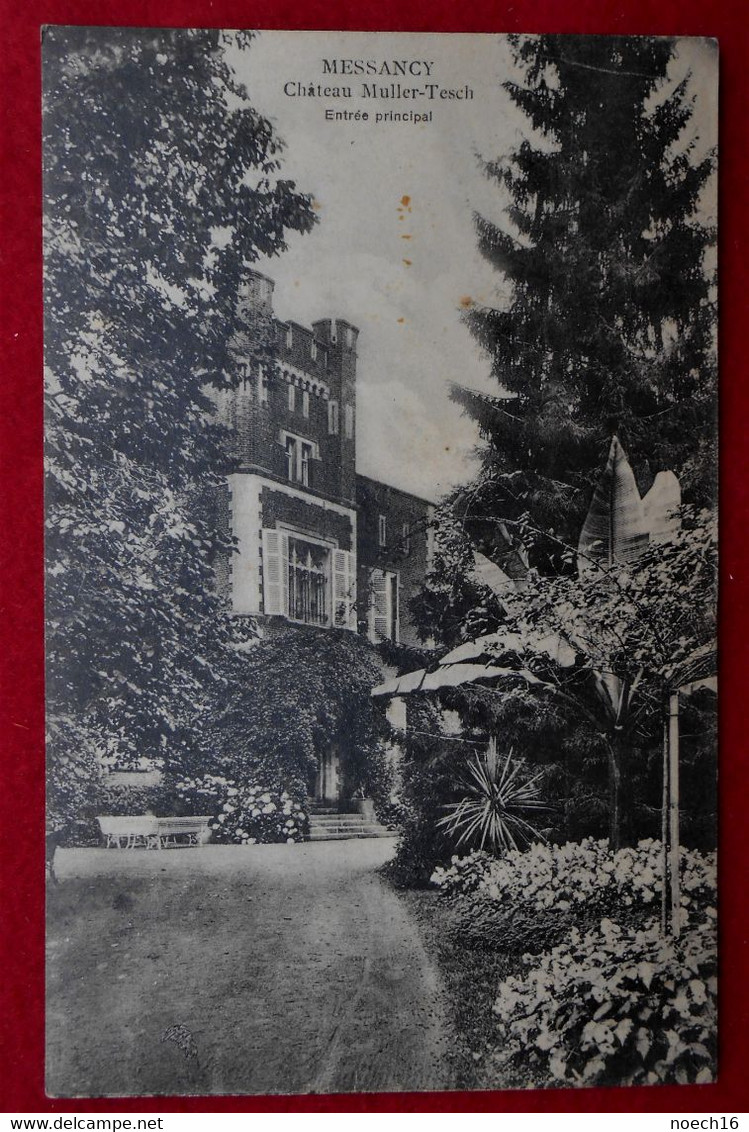 CPA 1947 Messancy - Château Muller-Tesch - Entrée Principale - Messancy