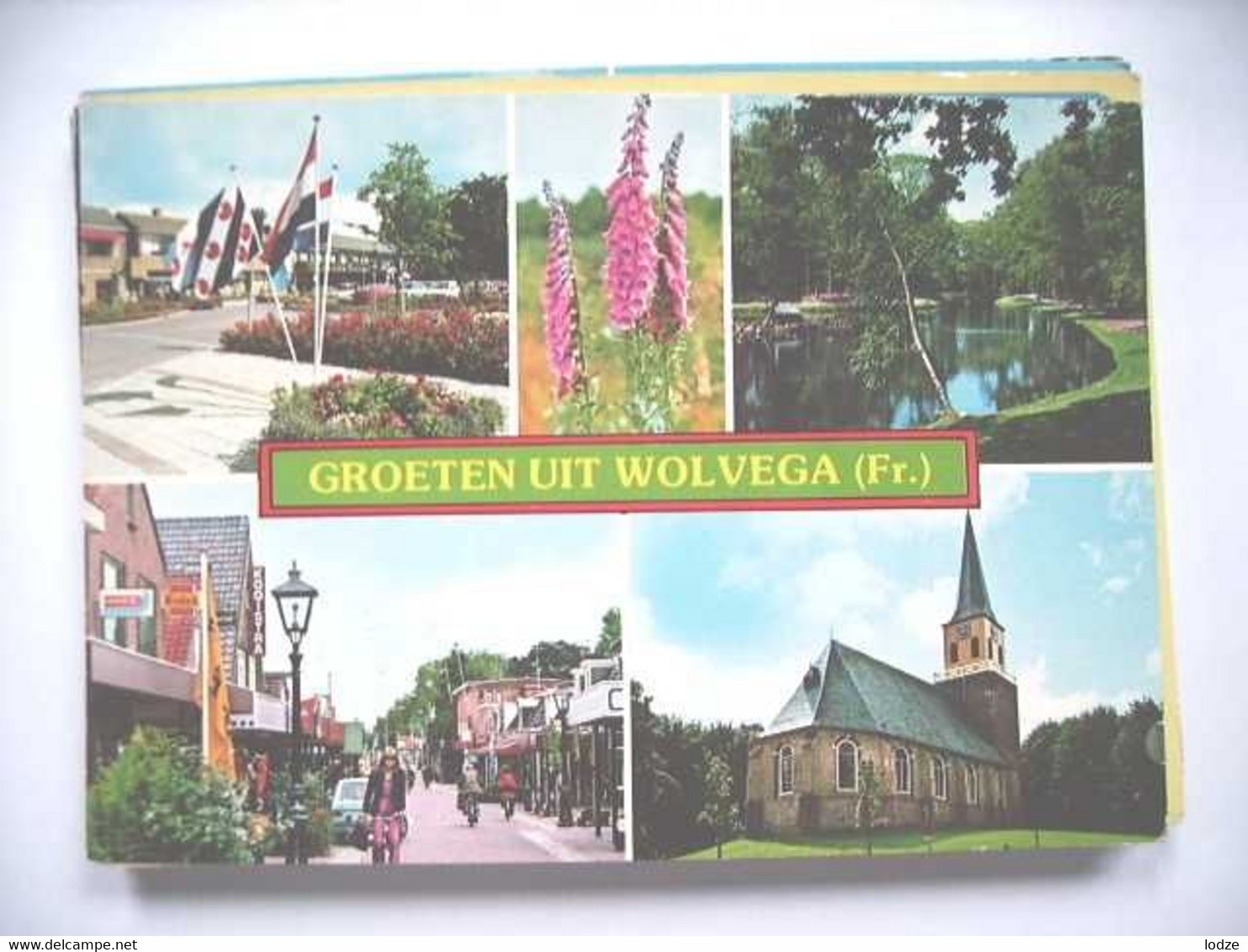 Nederland Holland Pays Bas Wolvega Met Dorp En Natuur - Wolvega