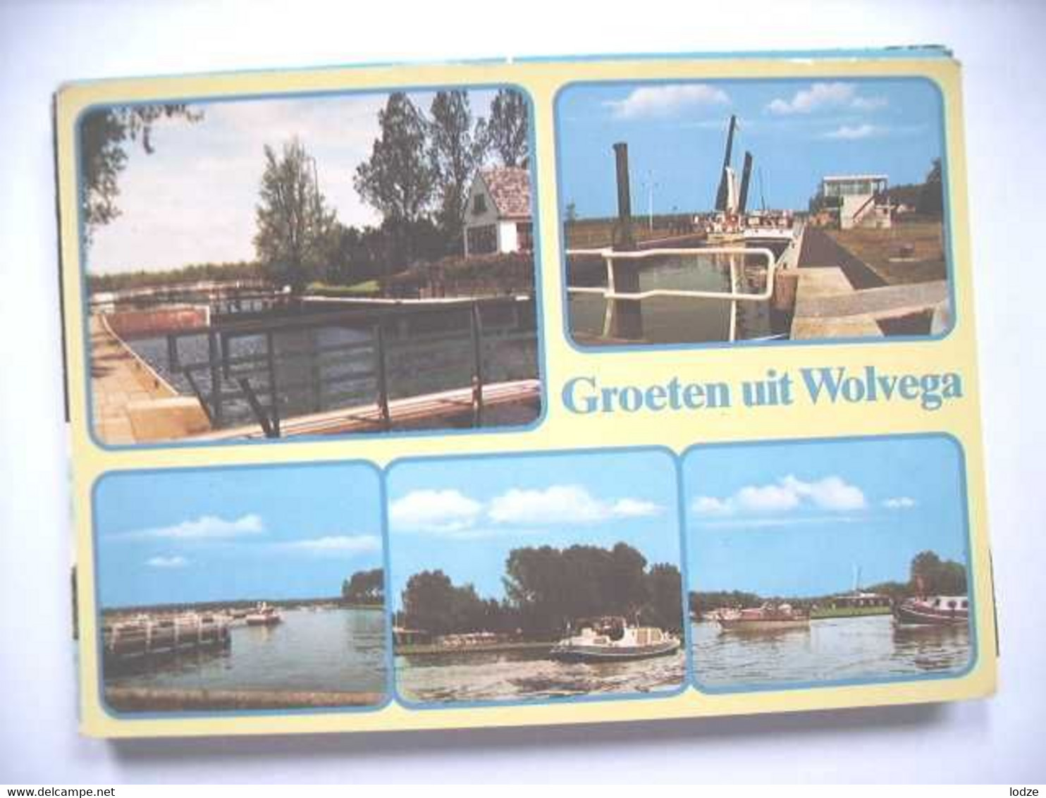 Nederland Holland Pays Bas Wolvega Dorp Met Water - Wolvega