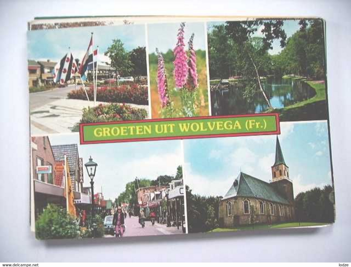 Nederland Holland Pays Bas Wolvega Met Bezienswaardigheden - Wolvega