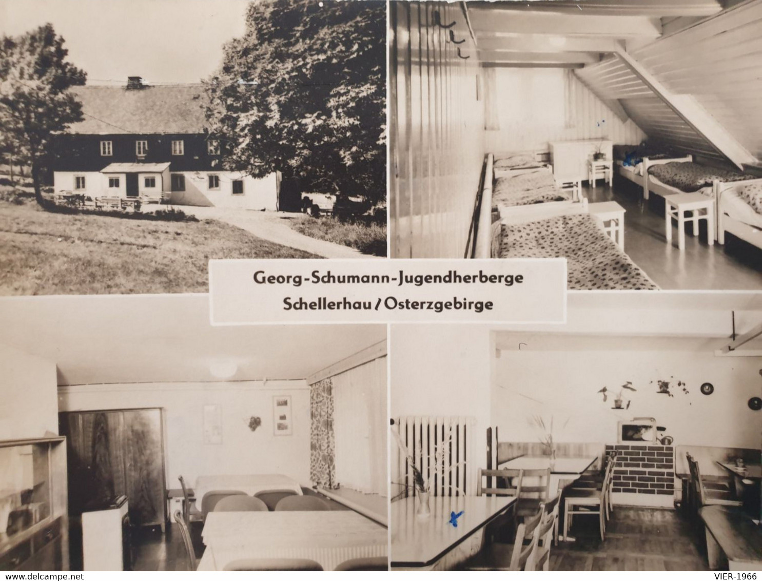 AK Georg-Schumann-Jugendherberge Schellerhau/Osterzgebirge - MBK - DDR 1968 - Schellerhau