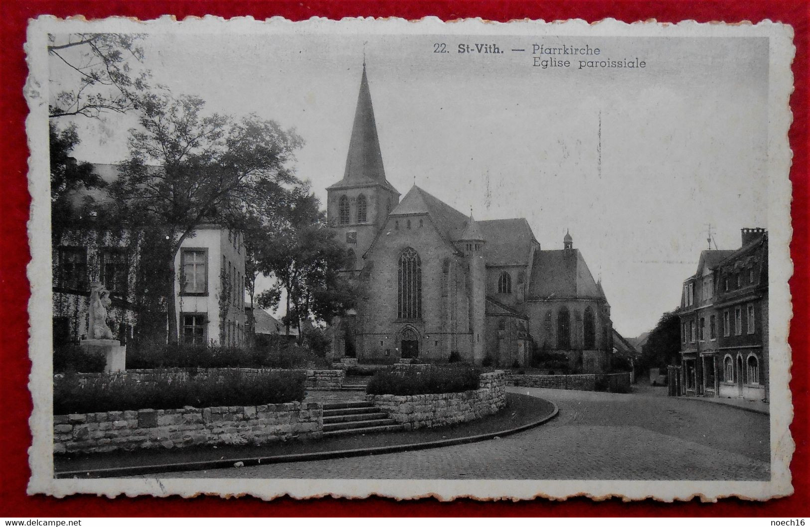 CPA Saint-Vith - Eglise Paroissiale - Sankt Vith