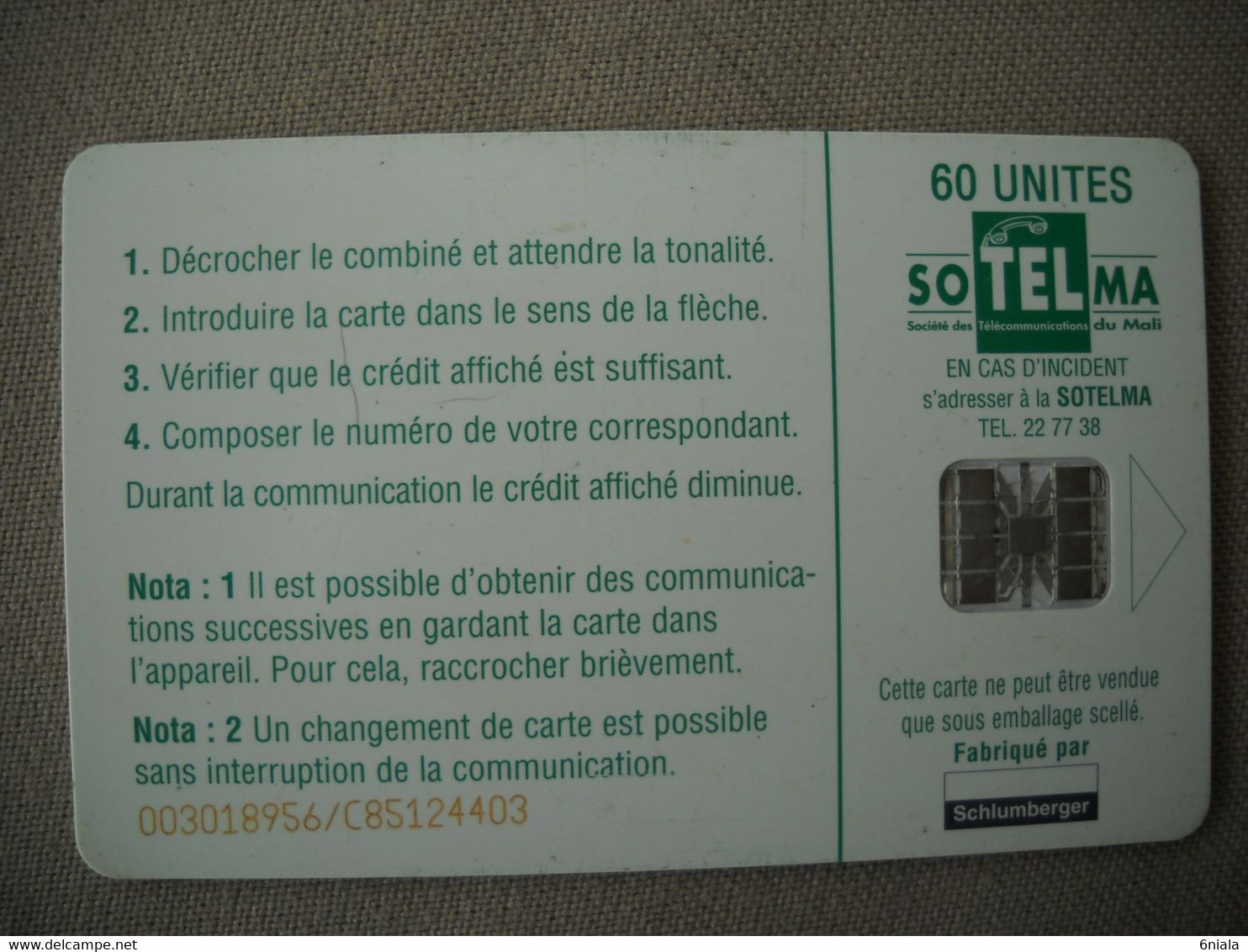 7045 Télécarte Collection FEMMES PEULES      ( Recto Verso)  Carte Téléphonique - Culture