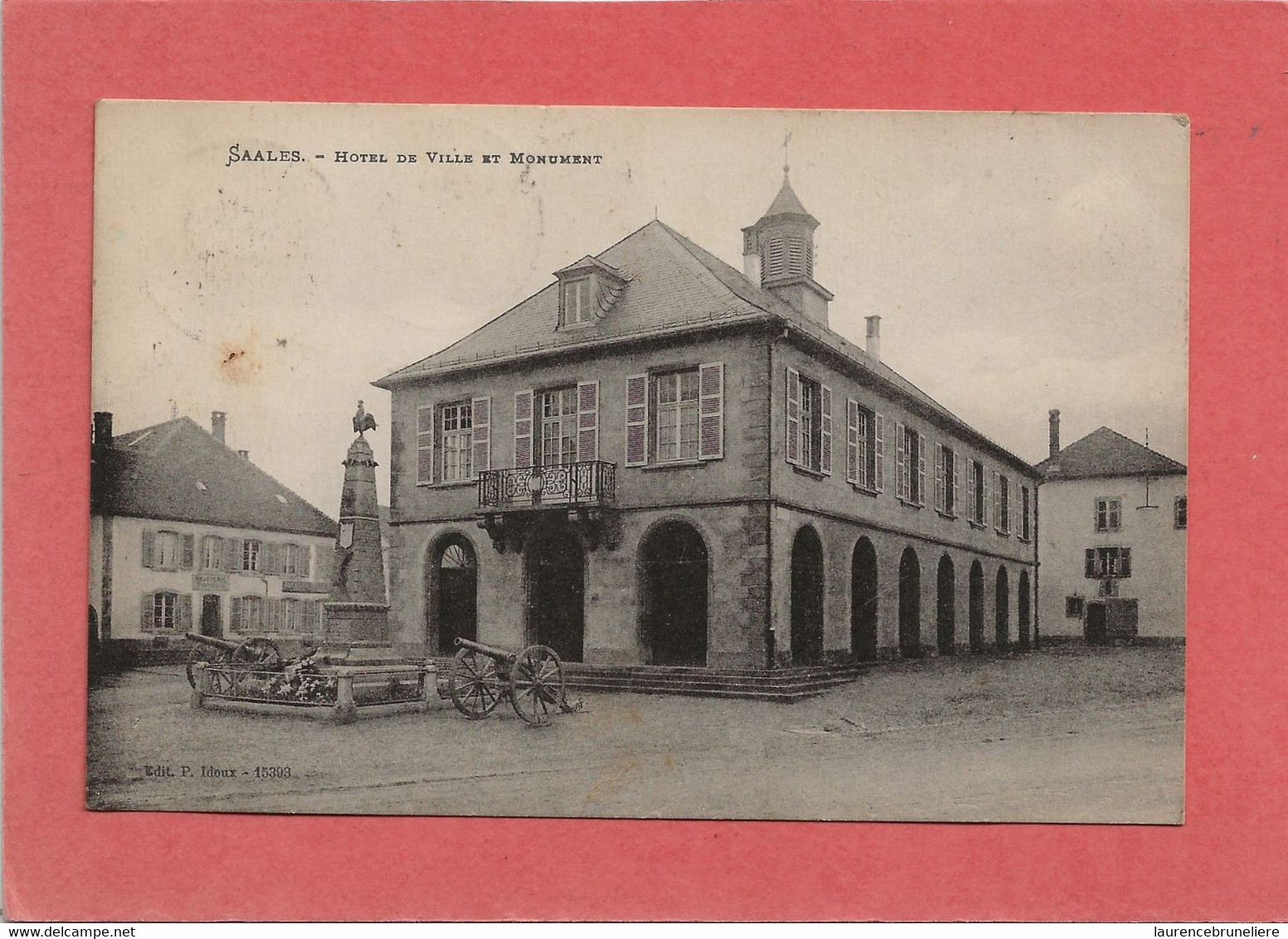 67  SAALES      HOTEL DE VILLE  ET  MONUMENT - Sonstige & Ohne Zuordnung