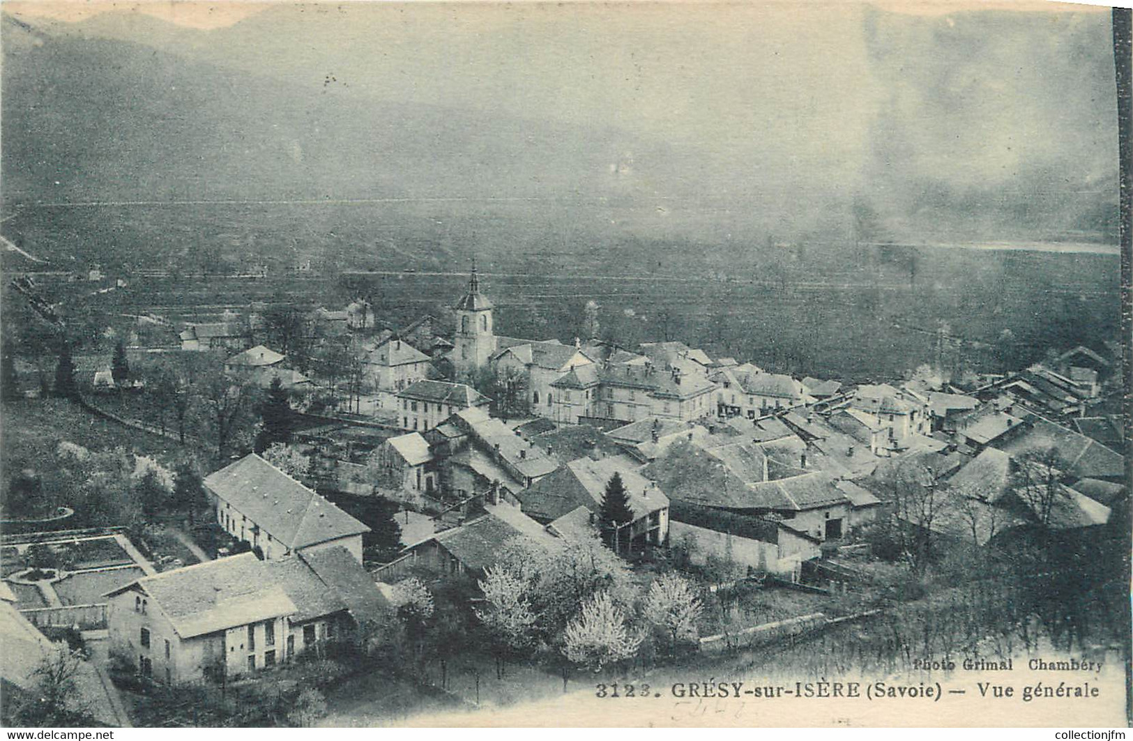 CPA FRANCE 73 " Grésy Sur Isère, Vue Générale" - Gresy Sur Isere