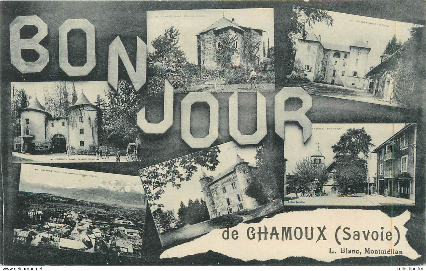 CPA FRANCE 73 "Chamoux, Vues" - Chamoux Sur Gelon