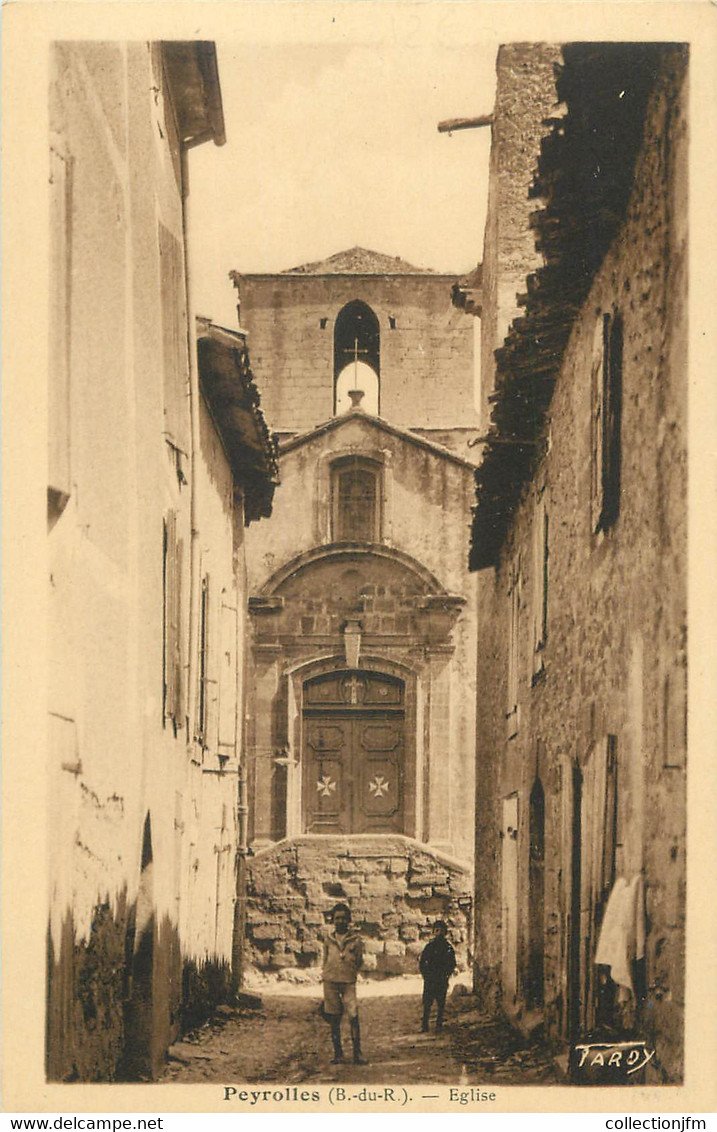 CPA FRANCE 13 " Peyrolles, Eglise" - Peyrolles