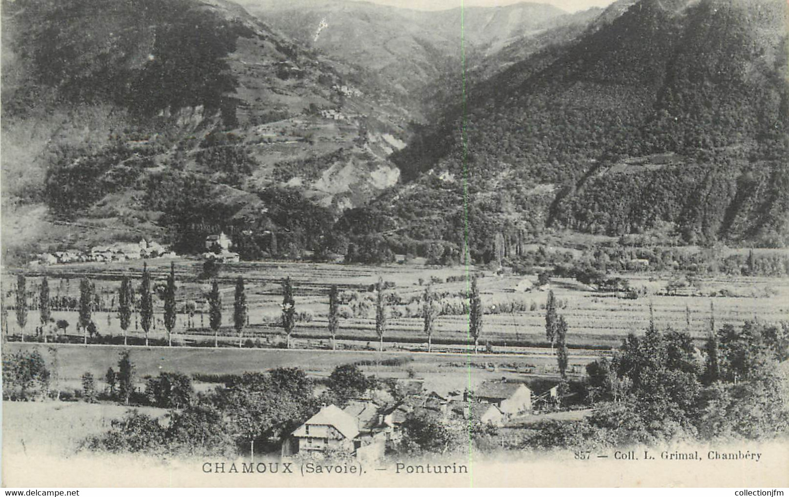 CPA FRANCE 73 "Chamoux, Ponthurin" - Chamoux Sur Gelon