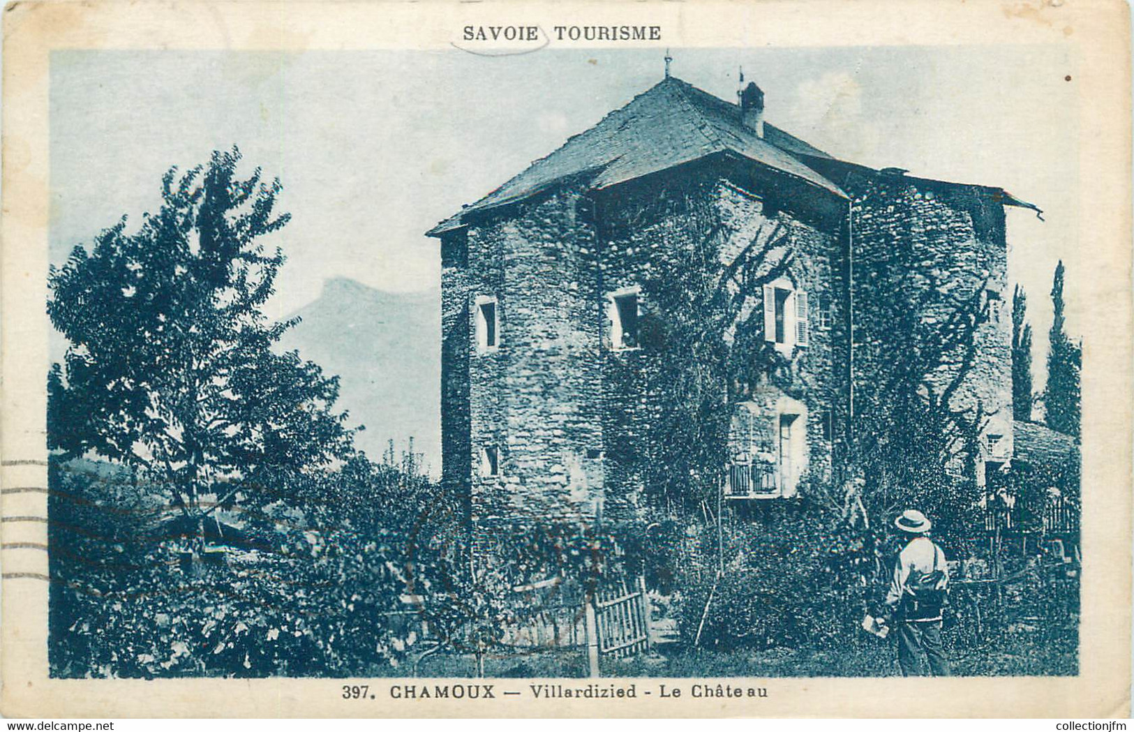 CPA FRANCE 73 "Chamoux, Le Château" - Chamoux Sur Gelon