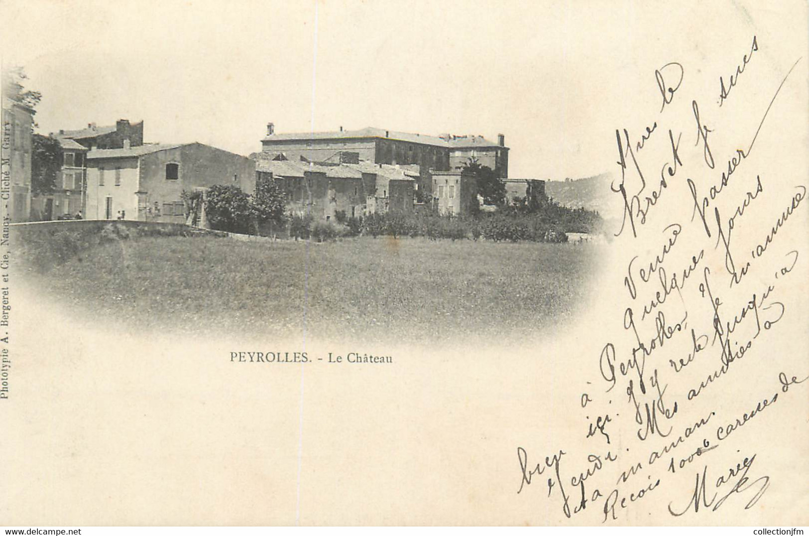 CPA FRANCE 13 " Peyrolles, Le Château" - Peyrolles