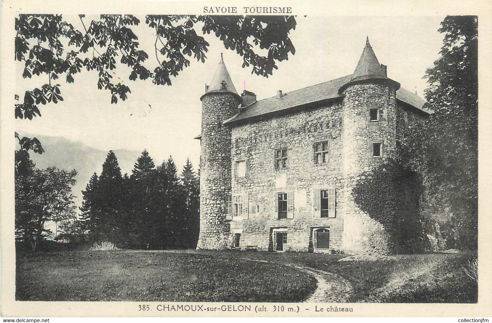 CPA FRANCE 73 "Chamoux Sur Gelon, Le Château" - Chamoux Sur Gelon