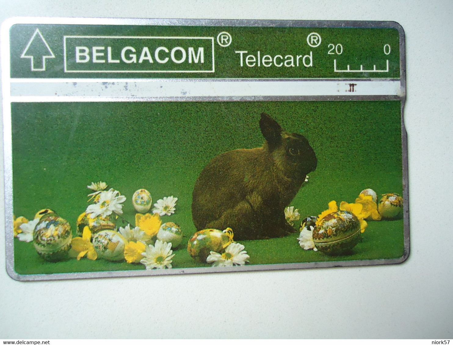 BELGIUM   USED CARDS   ANIMALS  RABBITS - Kaninchen