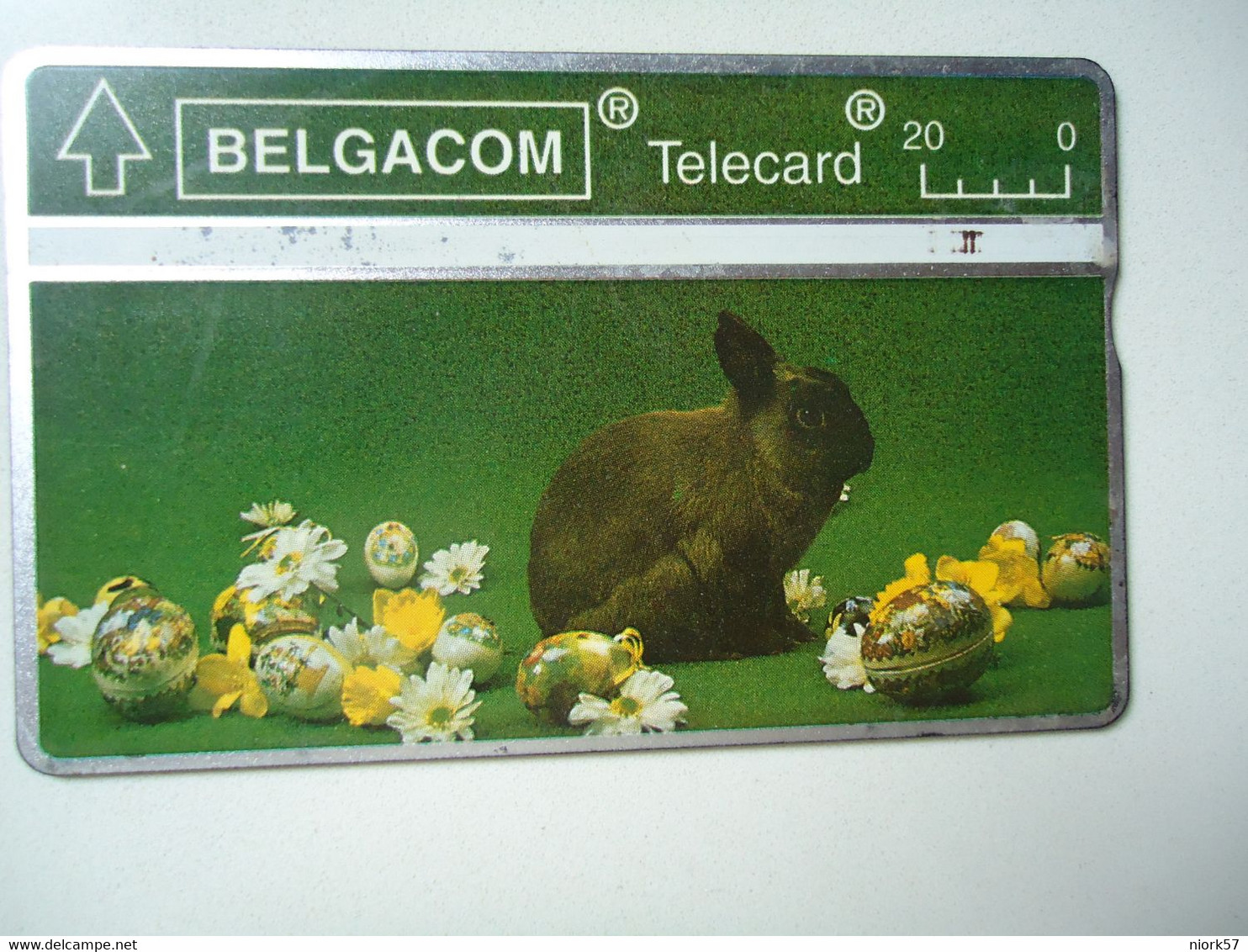 BELGIUM   USED CARDS   ANIMALS  RABBITS - Lapins