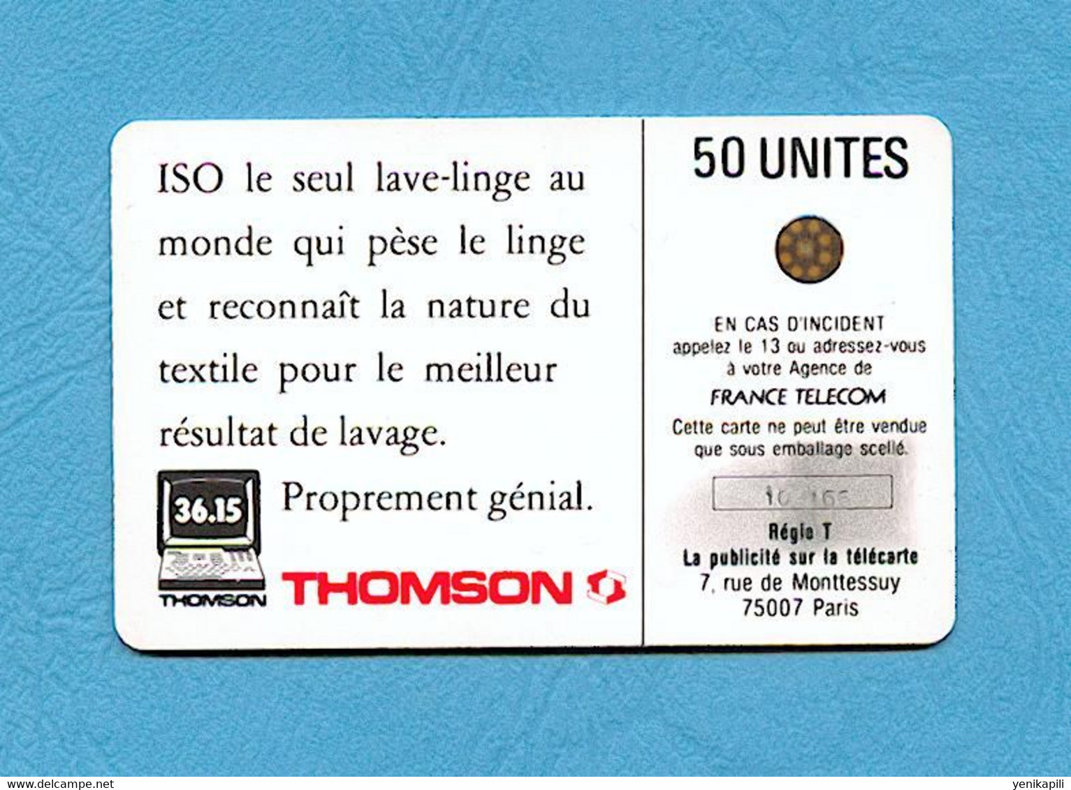 ( 5374 ) - ISO THOMSON - ( F46Bbis .... ) - SC4on - Non Répertoriée Dans Catalouge - *** BE / TBE *** - Voir Scan - - Varietà