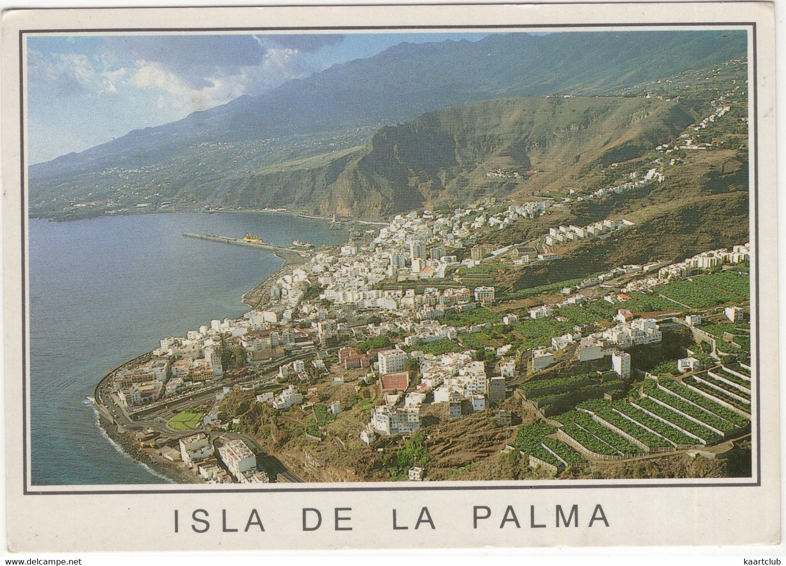 Isla De La Palma (Canarias) - Santa Cruz De La Palma. Vista Aérea  - (Espana/Spain) - La Palma