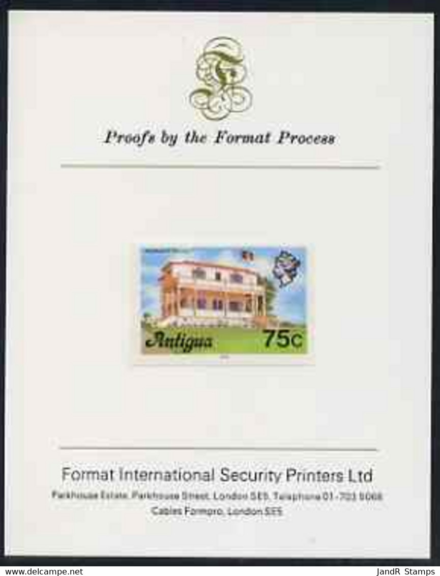 Antigua 1976 Premier's Office 75c (with Imprint) Imperf Proof On Format International Proof Card (as SG 482B) - Sonstige & Ohne Zuordnung