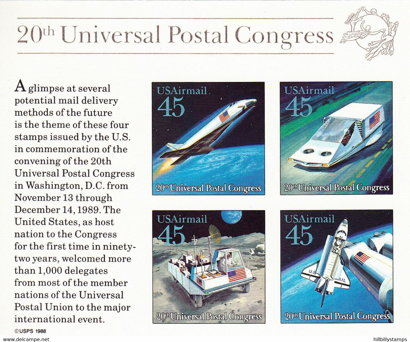 UNITED STATES    SCOTT NO  C126       MNH          YEAR  1989 - Other & Unclassified