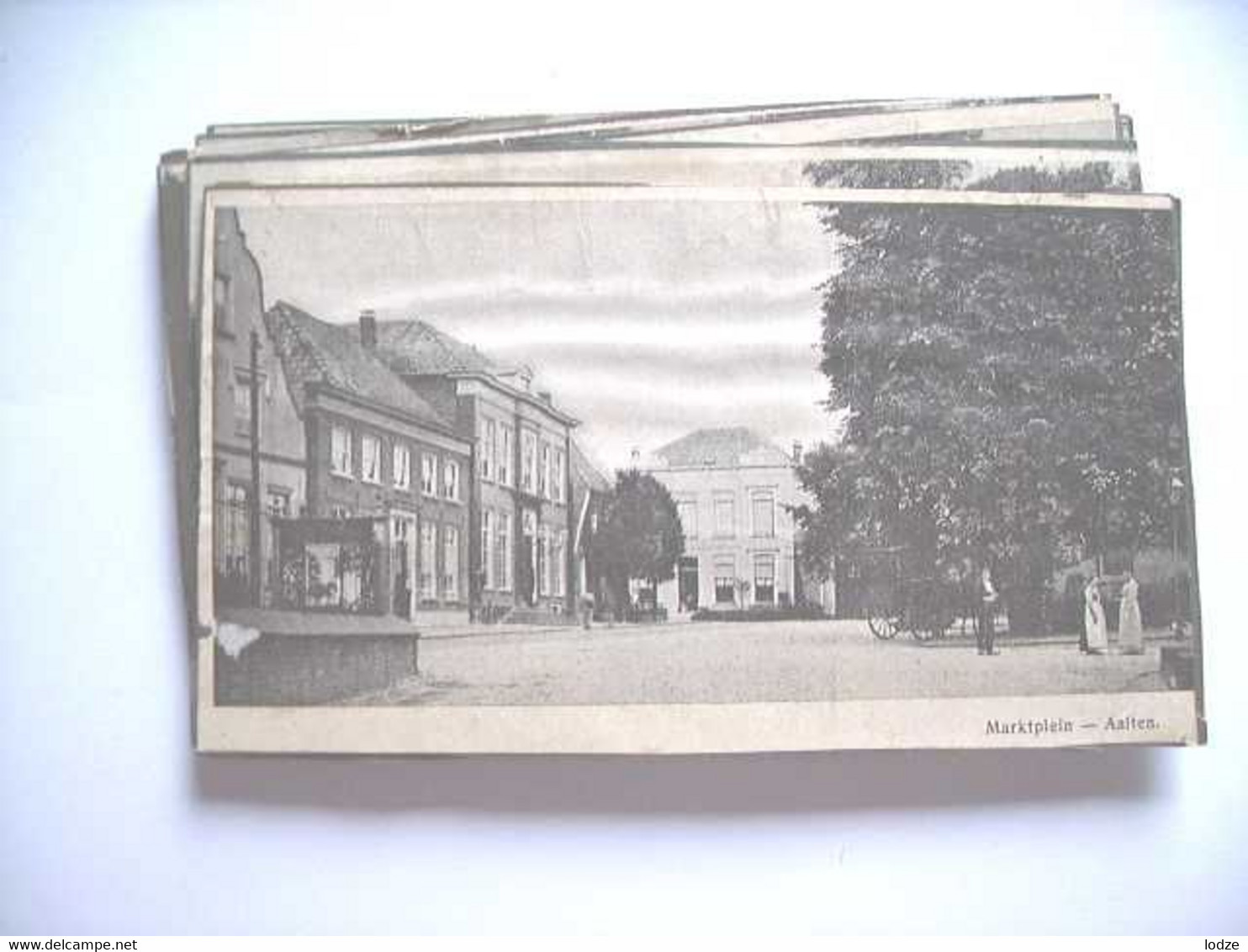 Nederland Holland Pays Bas Aalten Met Marktplein Knipsel - Aardrijkskunde & Geschiedenis