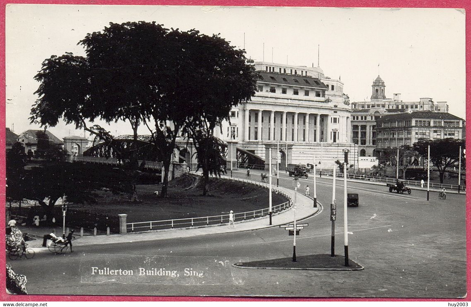 Singapore Fullerton Building_ (PCard123) CPA Vintage - Singapore