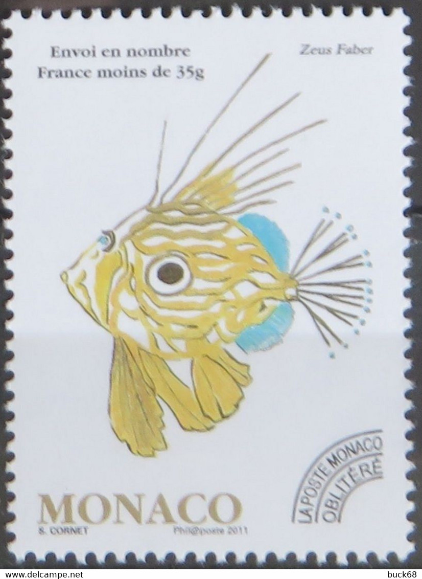 MONACO Préo 115 ** MNH Poisson Zeus Faber Saint-Pierre - Prematasellado