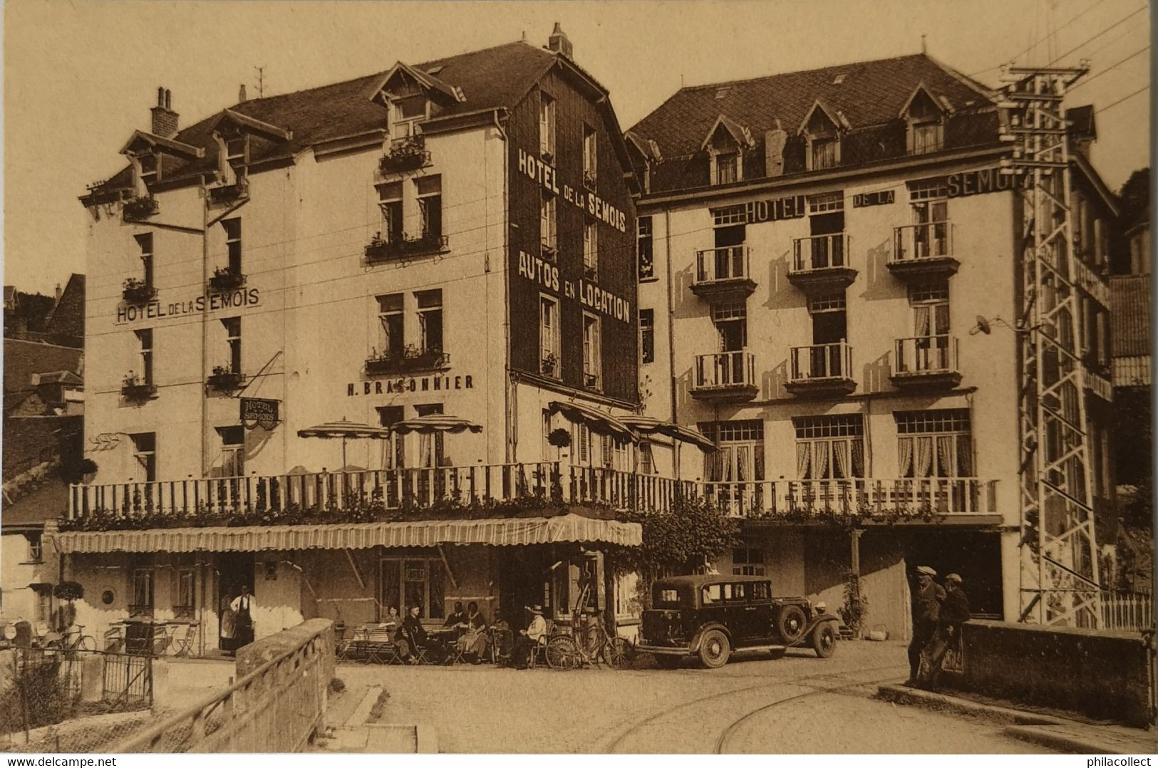Bouillon // Hotel De La Semois - Prop. H. Braconnier (Automobile) 19?? - Bouillon