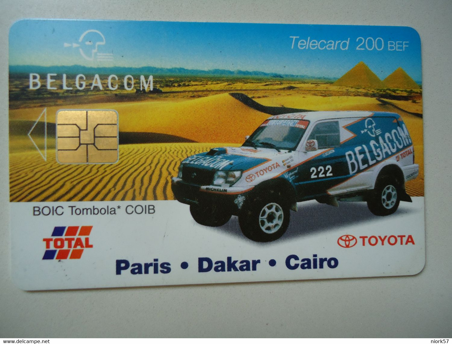 BELGIUM   USED CARDS  CARS - Altri & Non Classificati