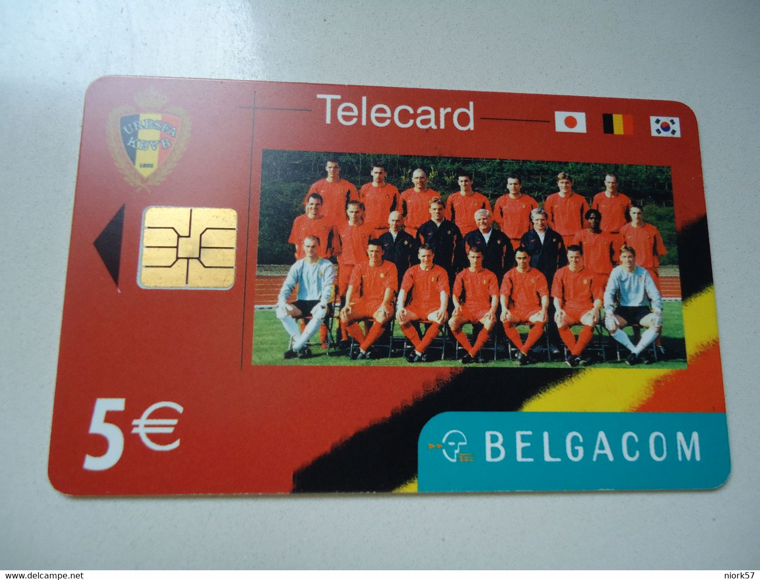 BELGIUM   USED CARDS  FOOTBALL CLUBS - Otros & Sin Clasificación