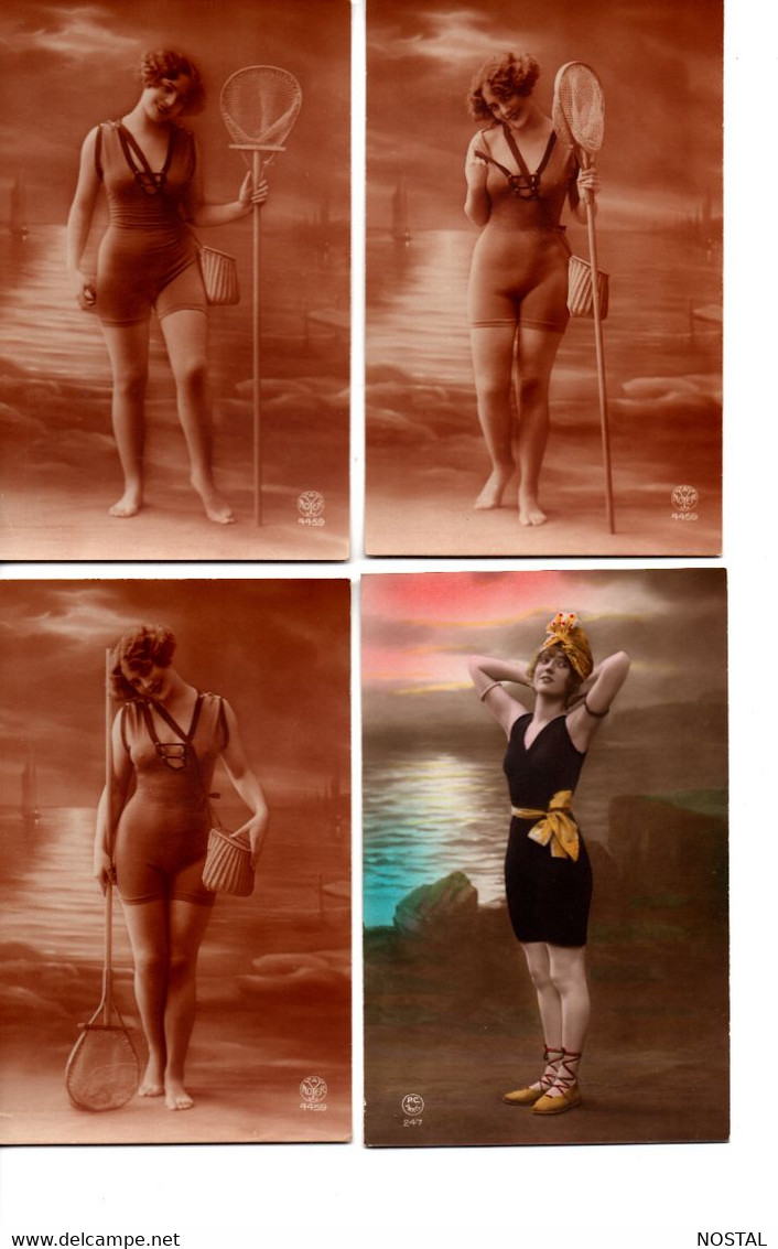 4 Baigneuses (bathing Beauties) - Pin-Ups