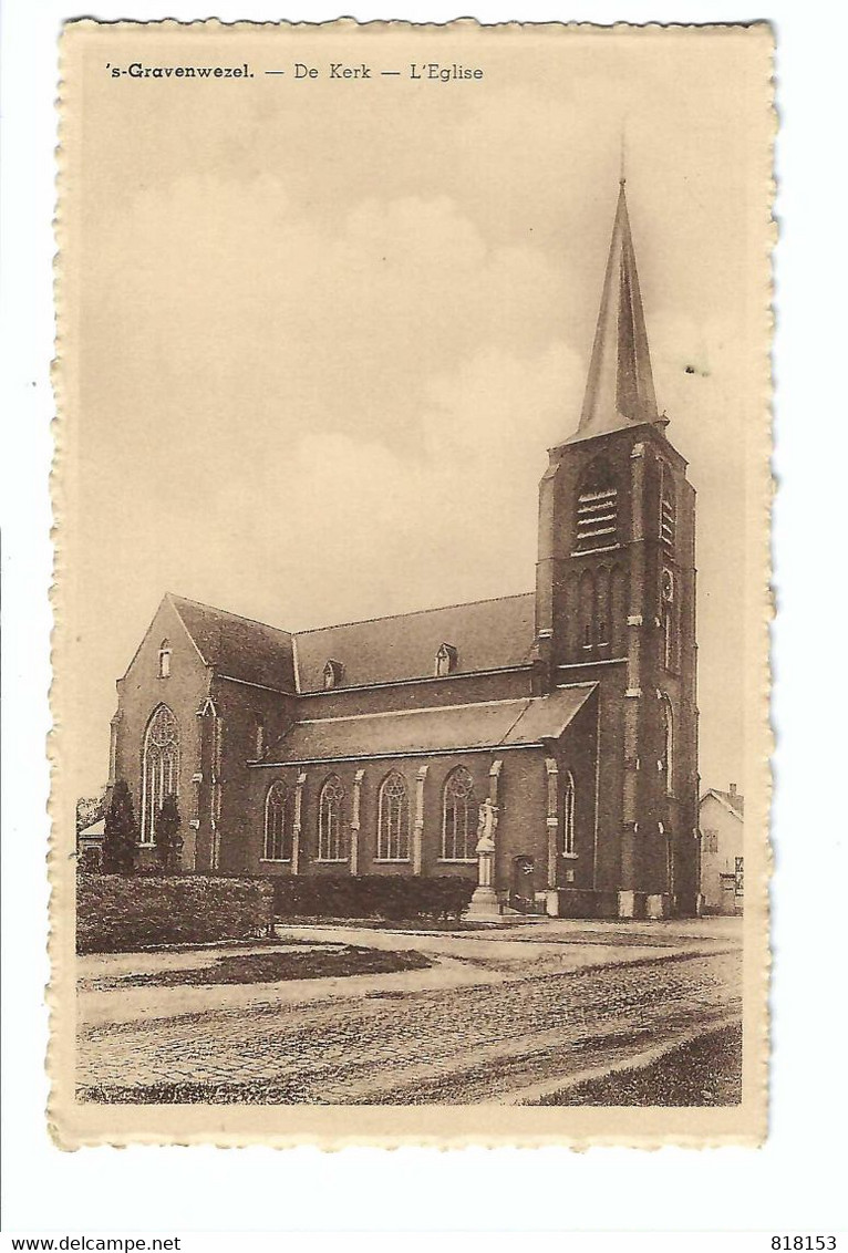 's Gravenwezel   -  De Kerk  - L'Eglise - Schilde