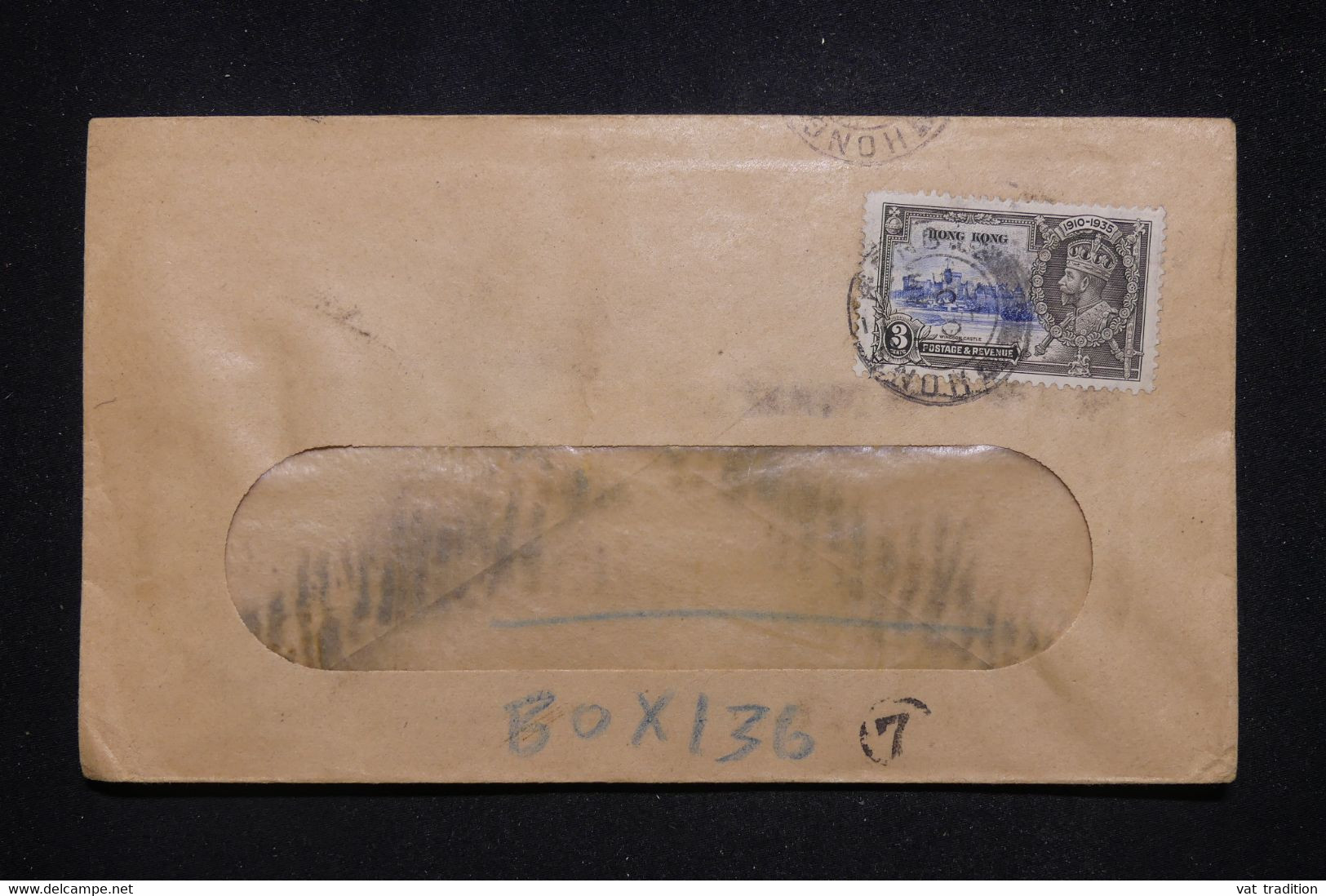 HONG KONG - Enveloppe Commerciale En 1935 - L 96933 - Briefe U. Dokumente