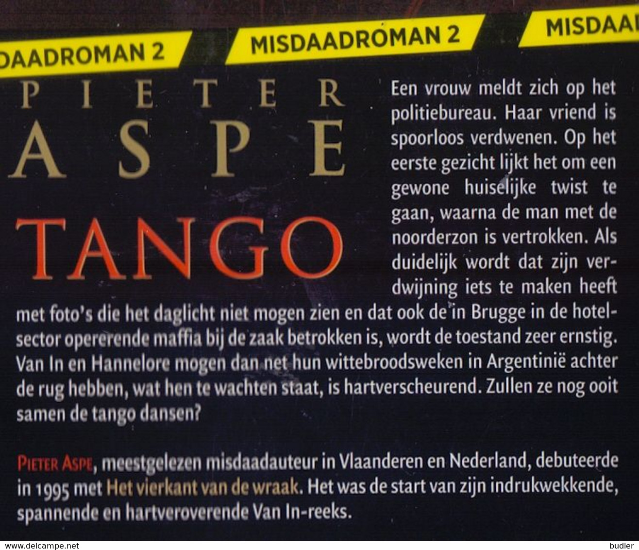 PIETER ASPE : ## Tango ## - Thriller. - Horrors & Thrillers