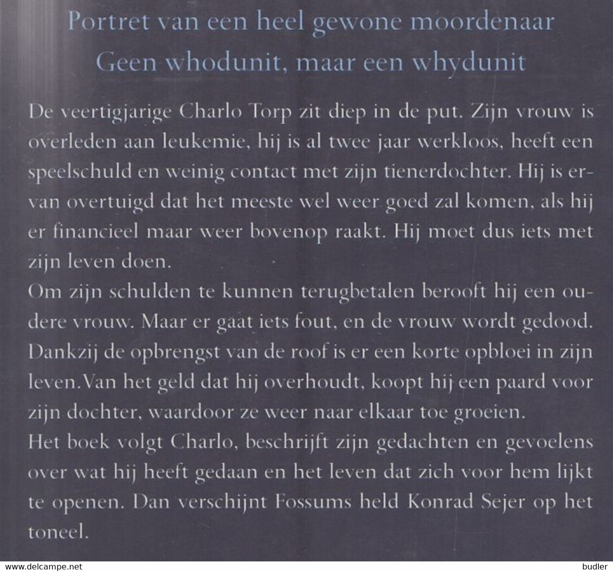 KARIN FOSSUM : ## De Moord Op Harriet Krohn ## - Thriller. - Horror En Thrillers