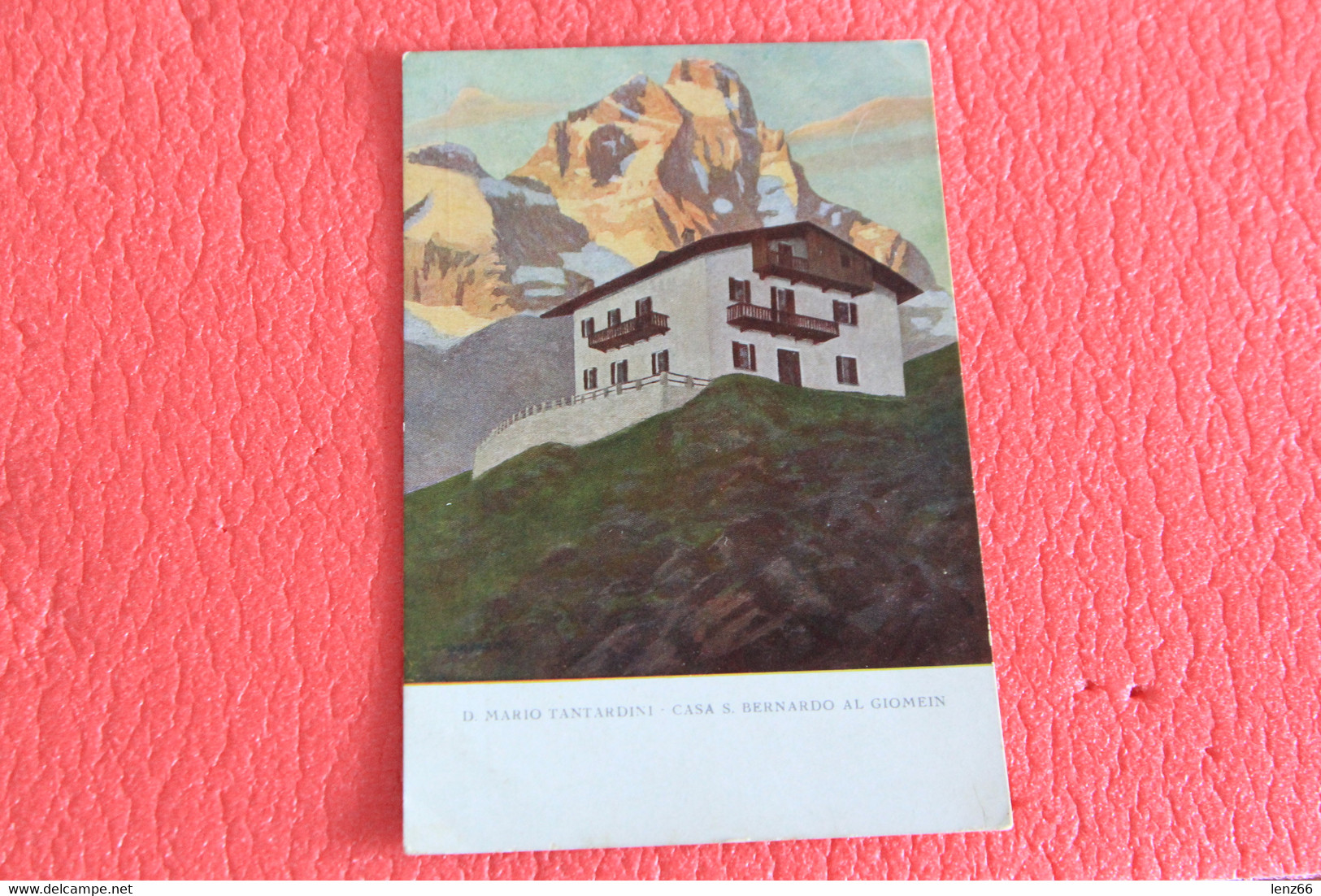 Aosta Giomein La Casa Alpina S. Bernardo Per Il Clero Di Illustratore D. M. Tartarini NV - Other & Unclassified