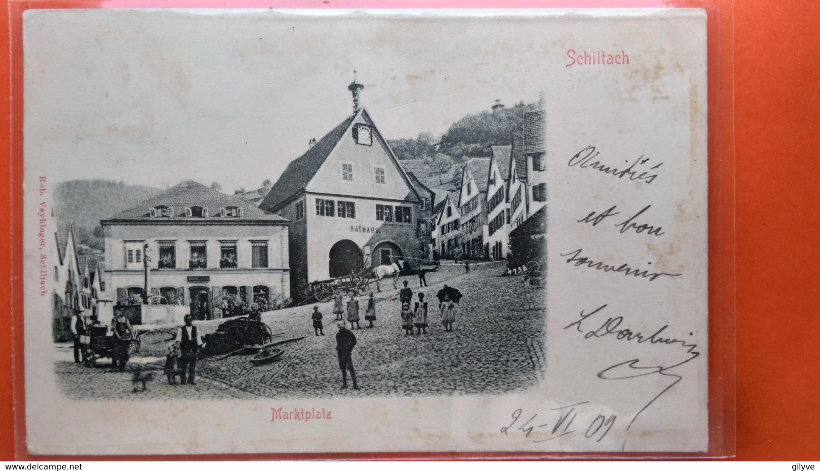 CPA.  Schiltach Marktplatz (R1.424) - Schiltach