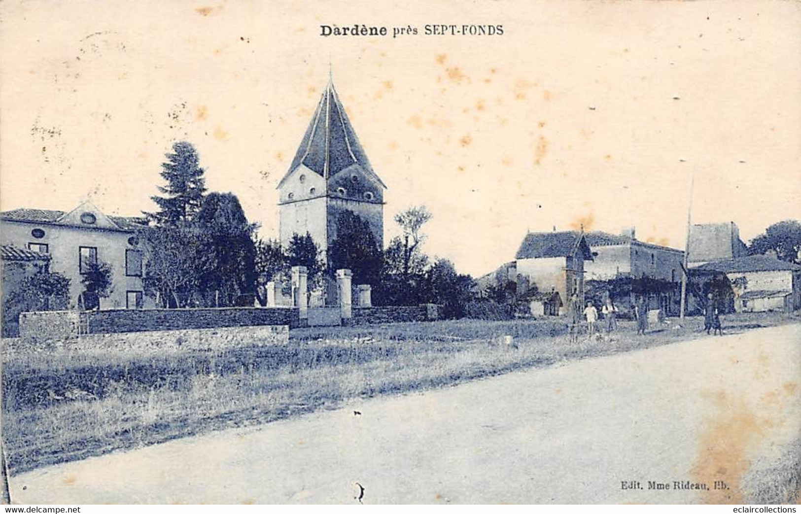 Dardène          82        Vue Du Bourg        ( Voir Scan) - Andere & Zonder Classificatie