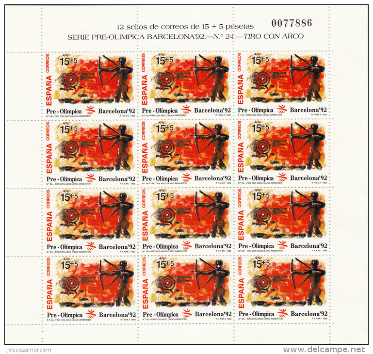 España Nº 3157 Al 3159 En Minipliegos De 12 Series - Feuilles Complètes