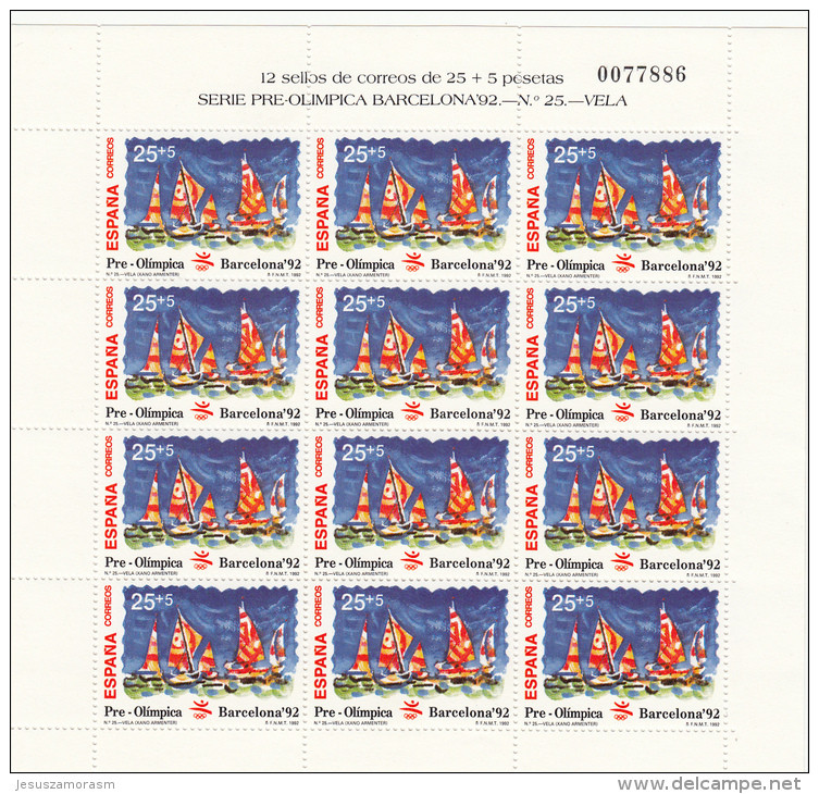 España Nº 3157 Al 3159 En Minipliegos De 12 Series - Full Sheets