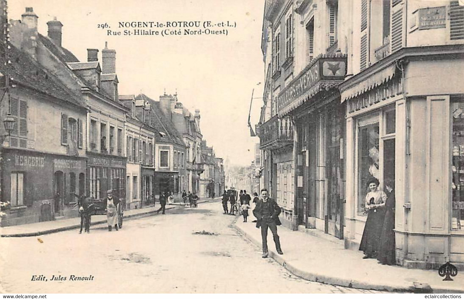 Nogent Le Rotrou          28        Rue Saint Hilaire     N° 296     ( Voir Scan) - Nogent Le Rotrou