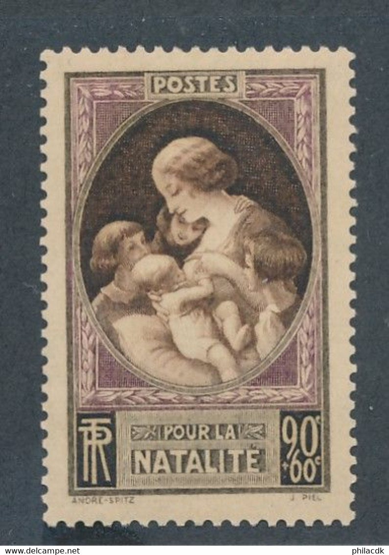 FRANCE - N° 441 NEUF** SANS CHARNIERE - COTE : 10€ - 1939 - Unused Stamps